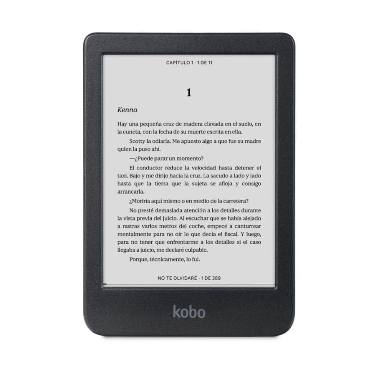 KOBO - E-Reader Ebook Kobo Clara BW Pantalla 6 16GB Negro