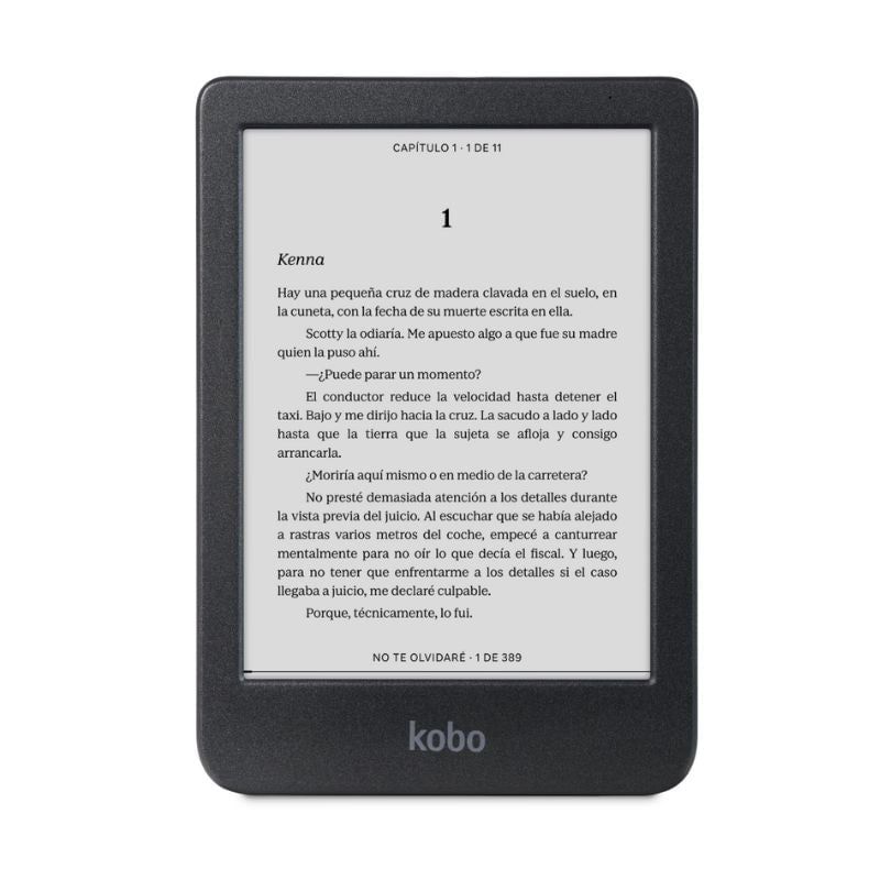 KOBO - E-Reader Ebook Kobo Clara HD Pantalla 6 16GB Negro
