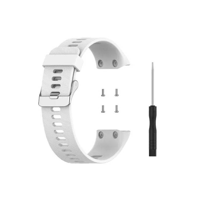 GENERICO - Correa Para Reloj Garmin Forerunner 30 35 22mm Blanco