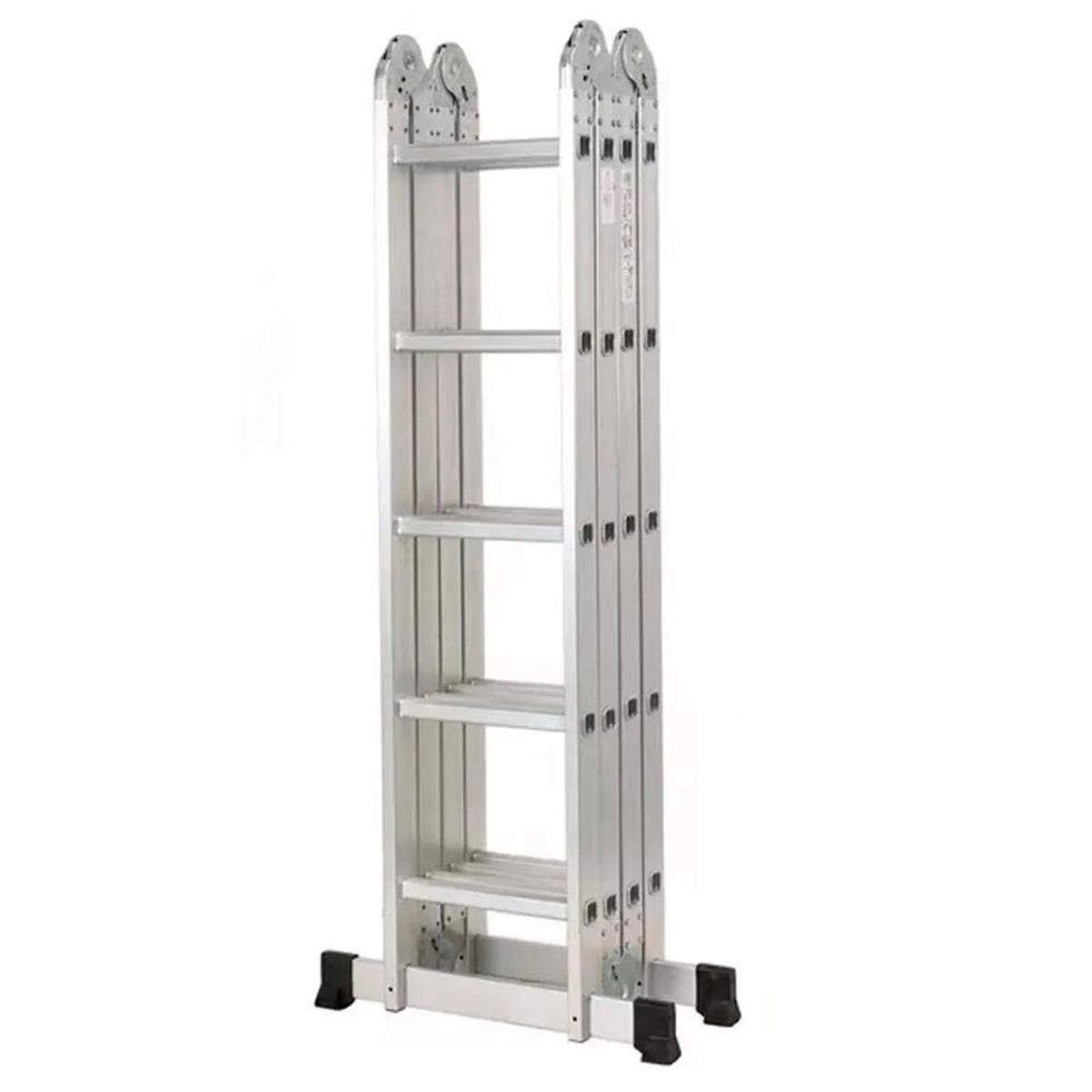 DETODOYMAS - Escalera Multipropósito 5,7mt 20 Peldaños Profesional DETODOYMAS