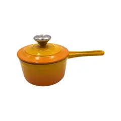 KEEP - Cacerola Iron Cast Pumpkin Color Amarillo