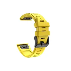 GENERICO - Correa Para Garmin Fenix 6 6pro 5 5plus 22mm Amarillo