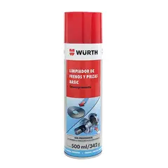 WURTH - 2x Limpiador Frenos Piezas 500ml Desengrasante Hollín