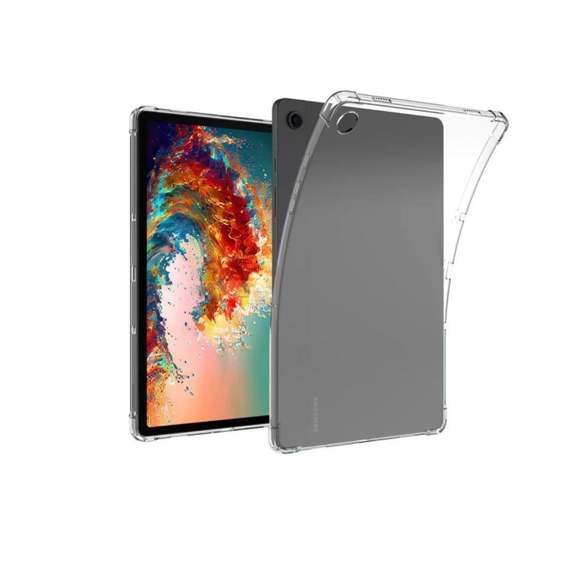 GENERICO - Carcasa para tablet Samsung S6 Lite Transparente