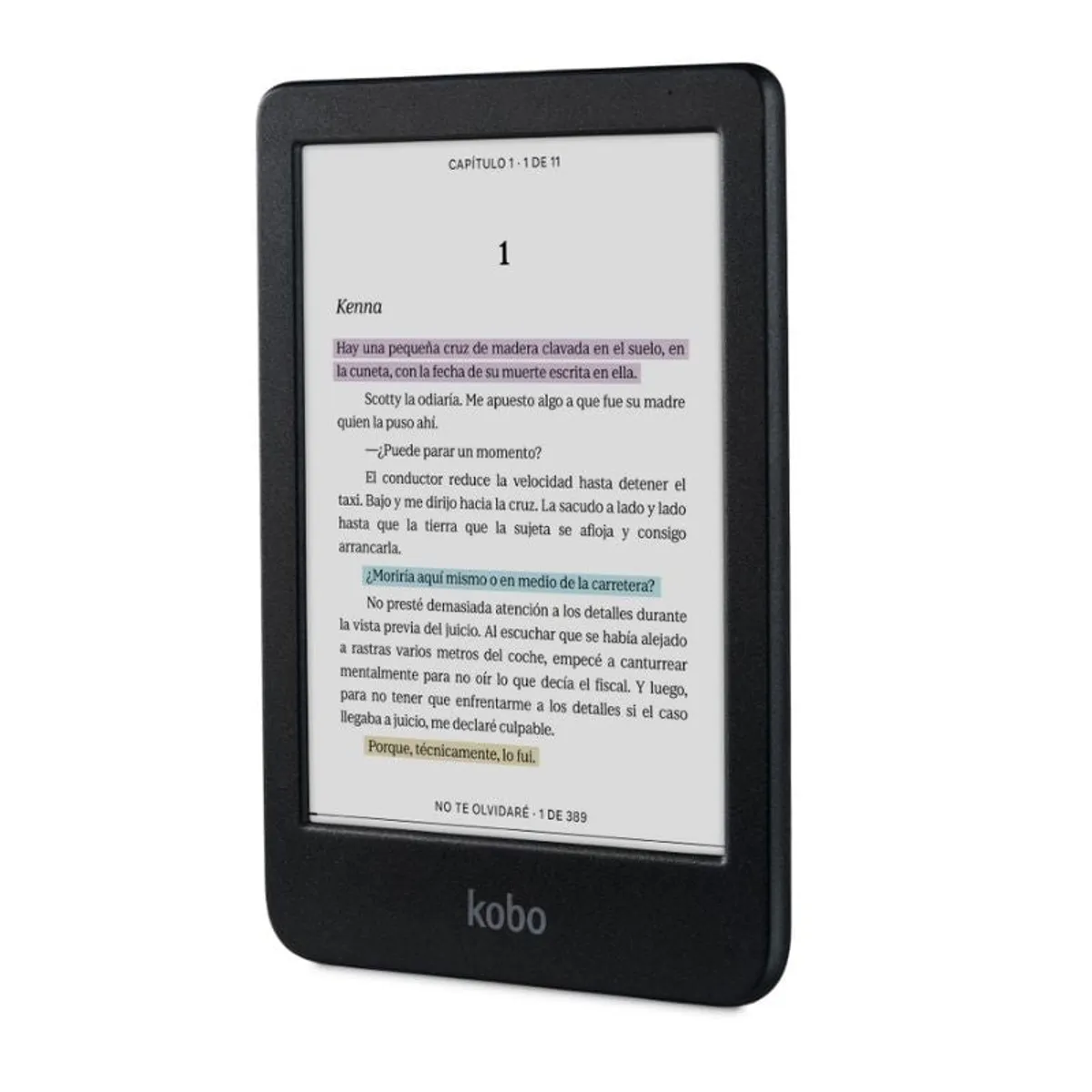 KOBO - Lector E Reader Kobo Clara Colour HD 6 - 16GB - Negro