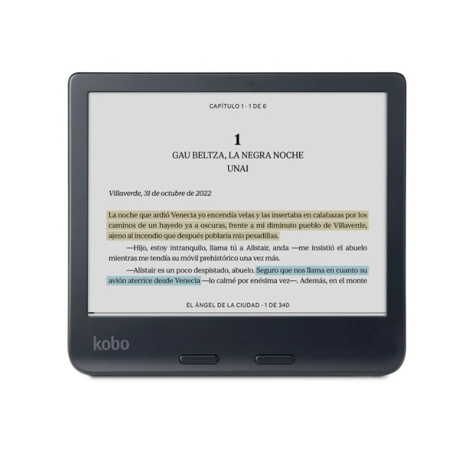 KOBO Lector E Reader Kobo Libra Colour HD 7 - 32GB - Negro