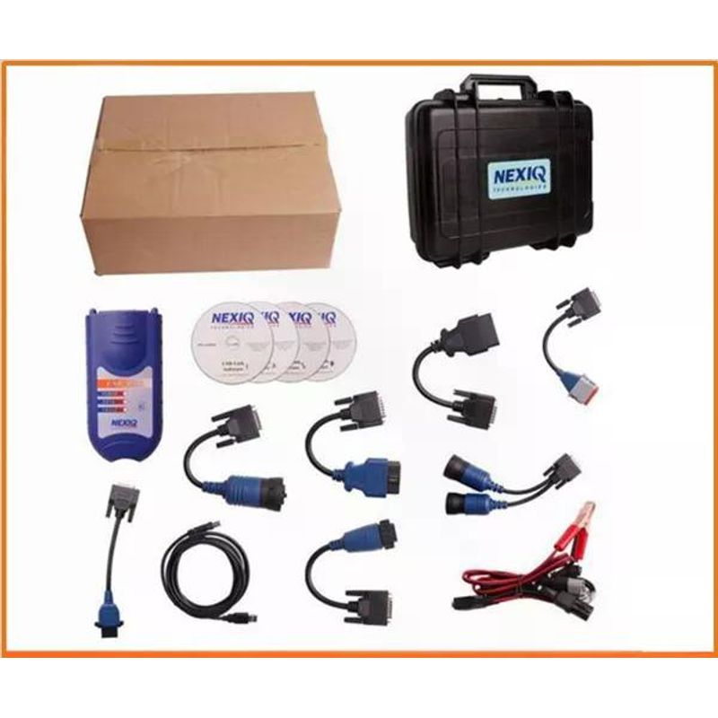 GENERICO - Scanner Nexiq 125032 Usb Link + Software Diesel Camiones