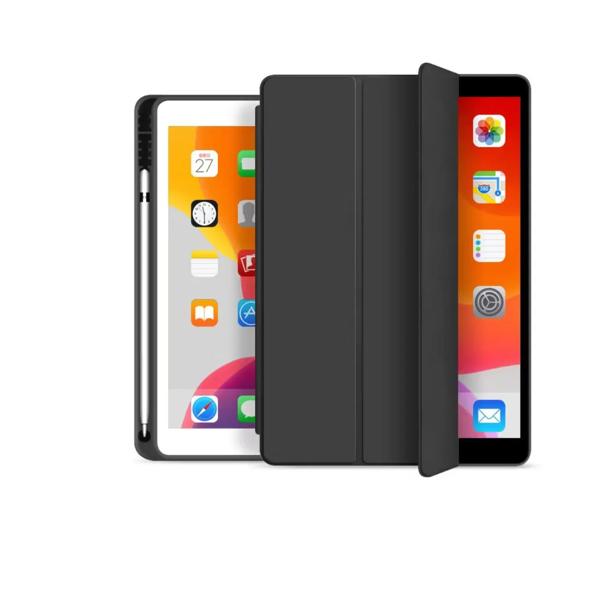 GENERICO - Carcasa para iPad 10.2 Negro
