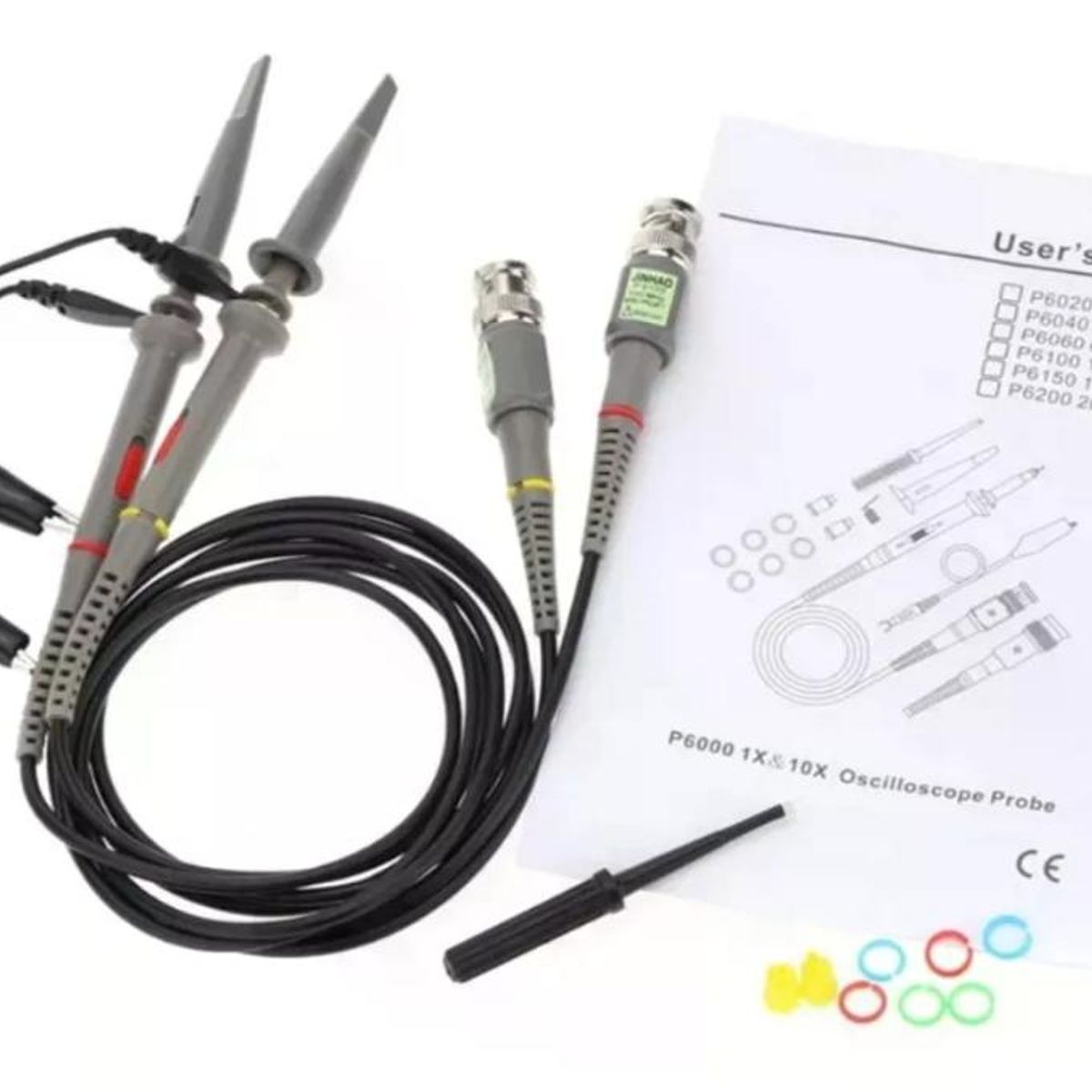 GENERICO - Sonda De Osciloscopio Hantek Bnc P6100 100mhz Mhz 1x 10x