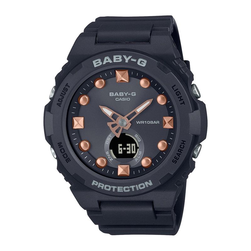 BABY G - Reloj BABY-G BGA-320-1ADR Resina Mujer Negro
