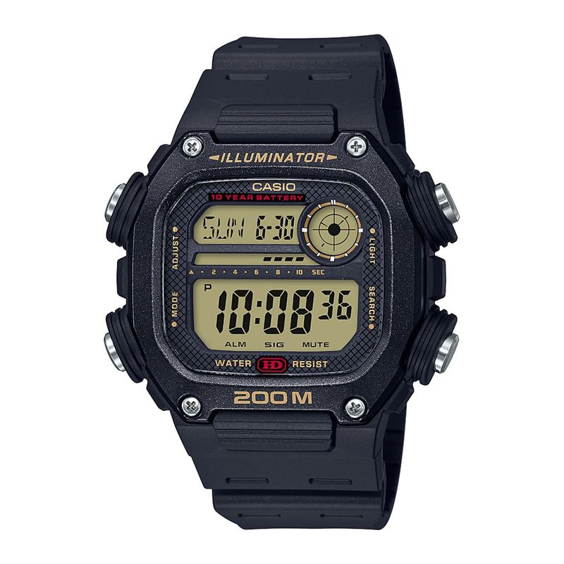 CASIO - Reloj CASIO DW-291H-9AVDF Resina Juvenil Negro