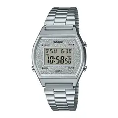 CASIO - Reloj B640WDG-7DF Resina Unisex Plateado