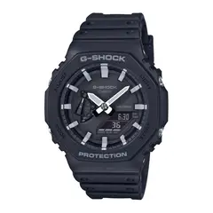 G-SHOCK - Reloj GA-2100-1ADR Carbono/Resina Hombre Negro