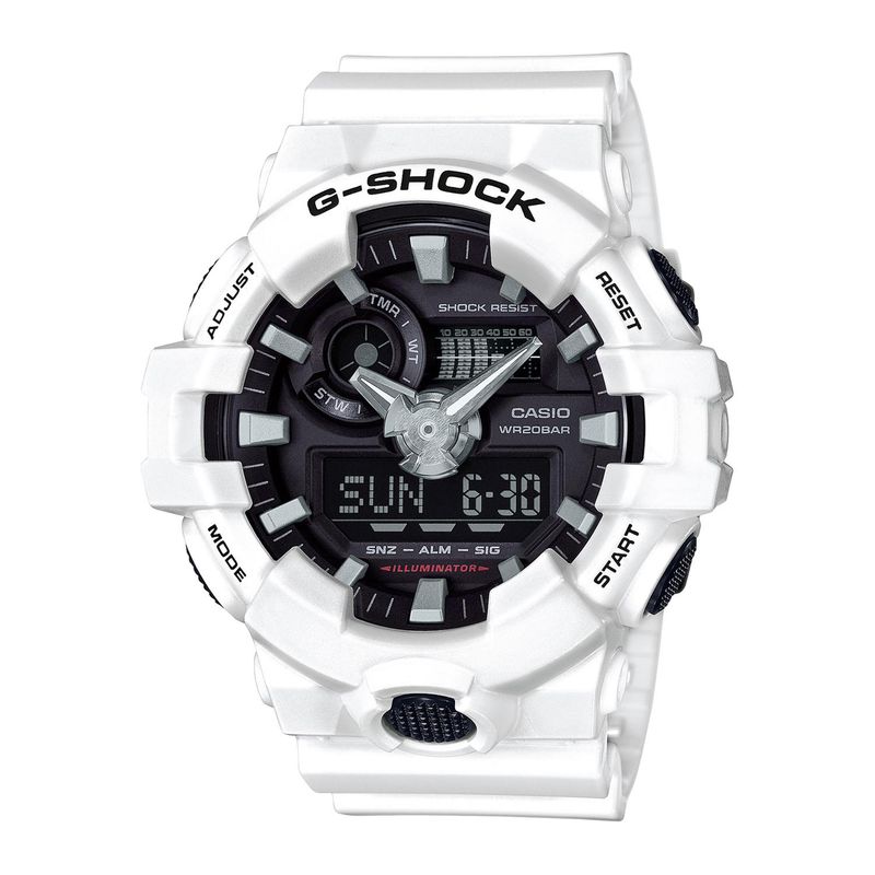 G-SHOCK - Reloj G-SHOCK GA-700-7ADR Resina Hombre Blanco