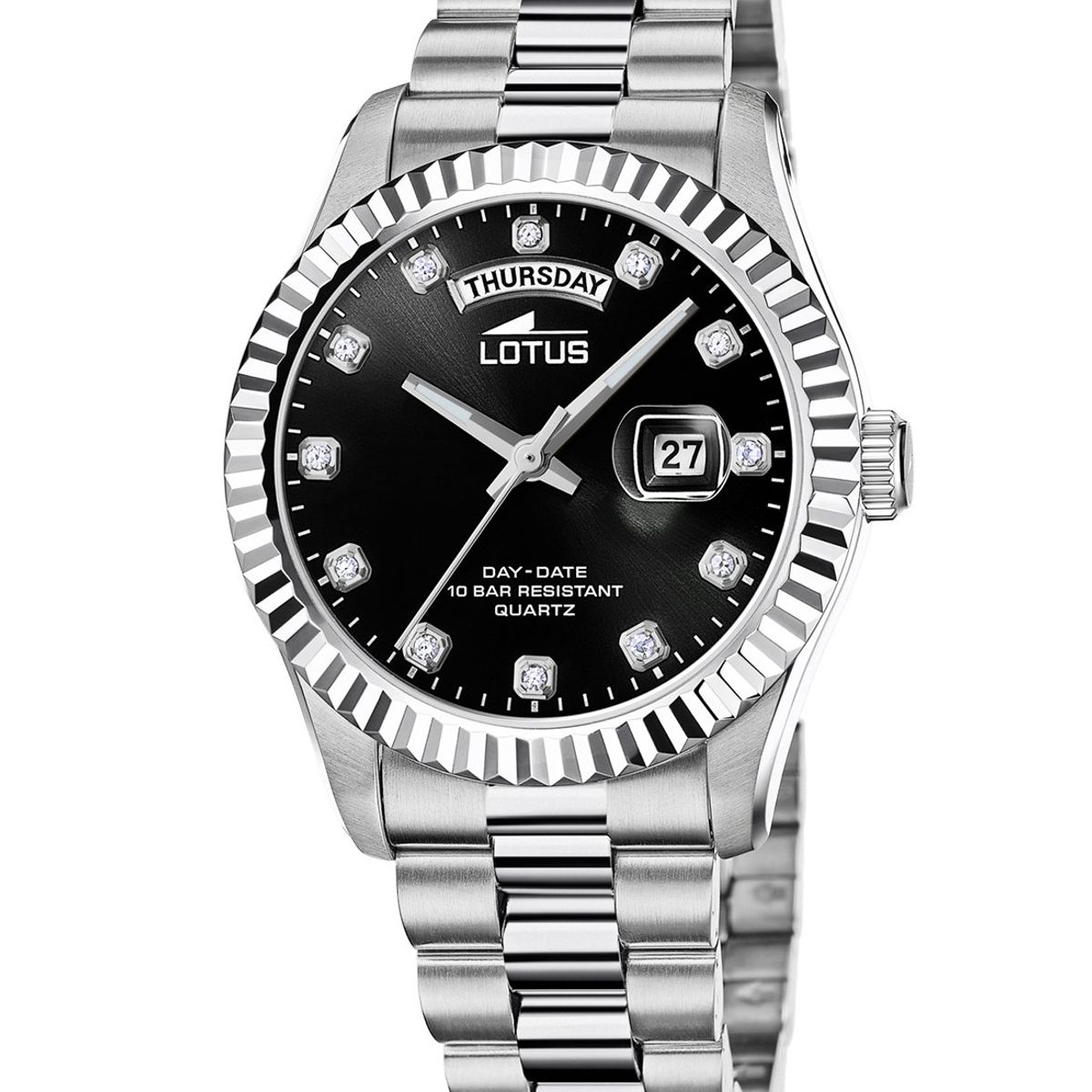 LOTUS - Reloj 18854/7 Lotus Negro Hombre The Ambassadors Collection