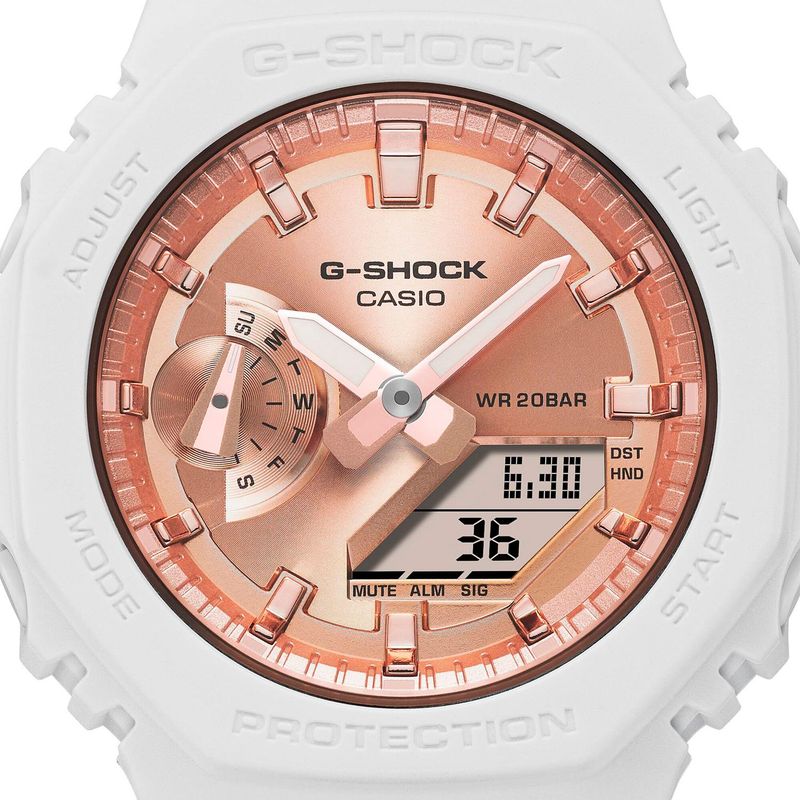 G-SHOCK - Reloj G-SHOCK GMA-S2100MD-7ADR Carbono/Resina Mujer Blanco