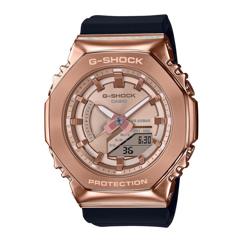G-SHOCK - Reloj G-SHOCK GM-S2100PG-1A4DR Resina/Acero Mujer Oro Rosa