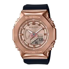 G-SHOCK - Reloj GM-S2100PG-1A4DR Resina/Acero Mujer Oro Rosa