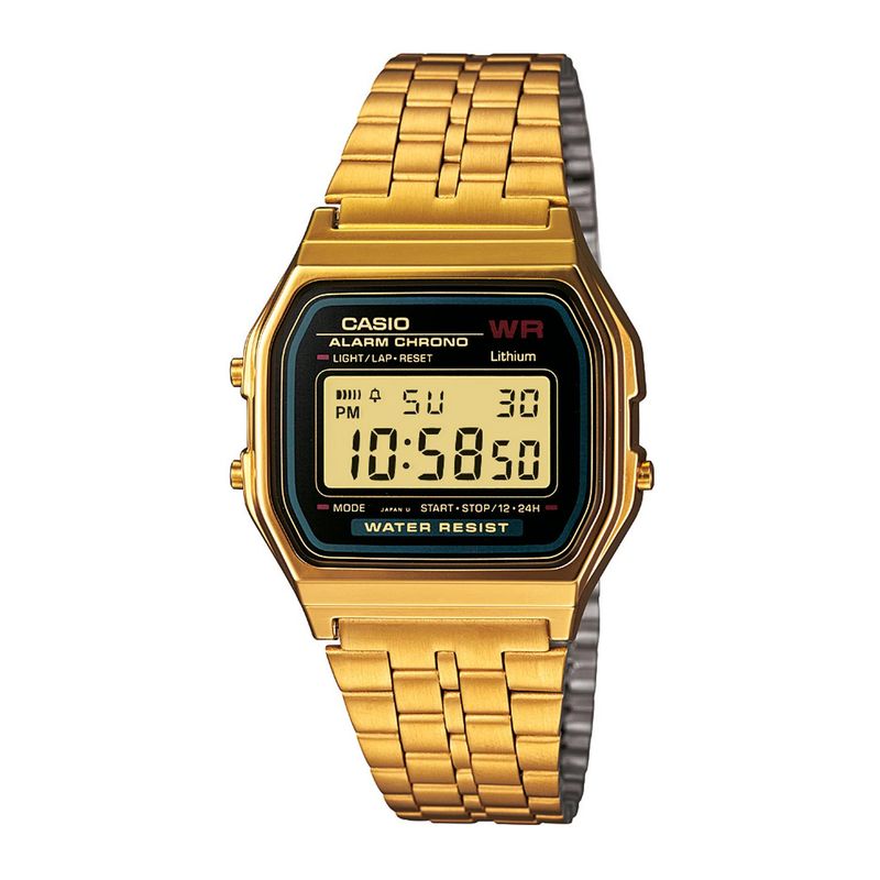 CASIO - Reloj CASIO A159WGEA-1DF Resina Unisex Dorado