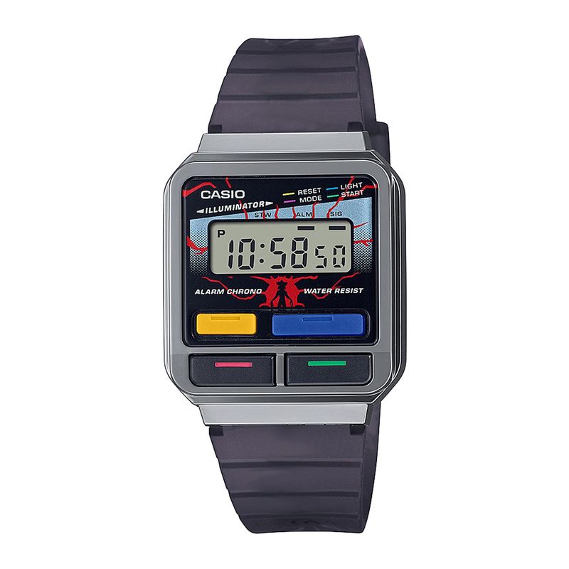 CASIO - Reloj CASIO A120WEST-1ADR Resina/Cromado Unisex Gris