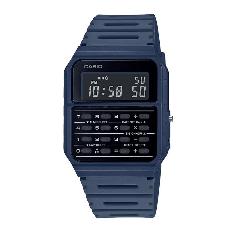 CASIO - Reloj CASIO CA-53WF-2BDF Resina Juvenil Azul