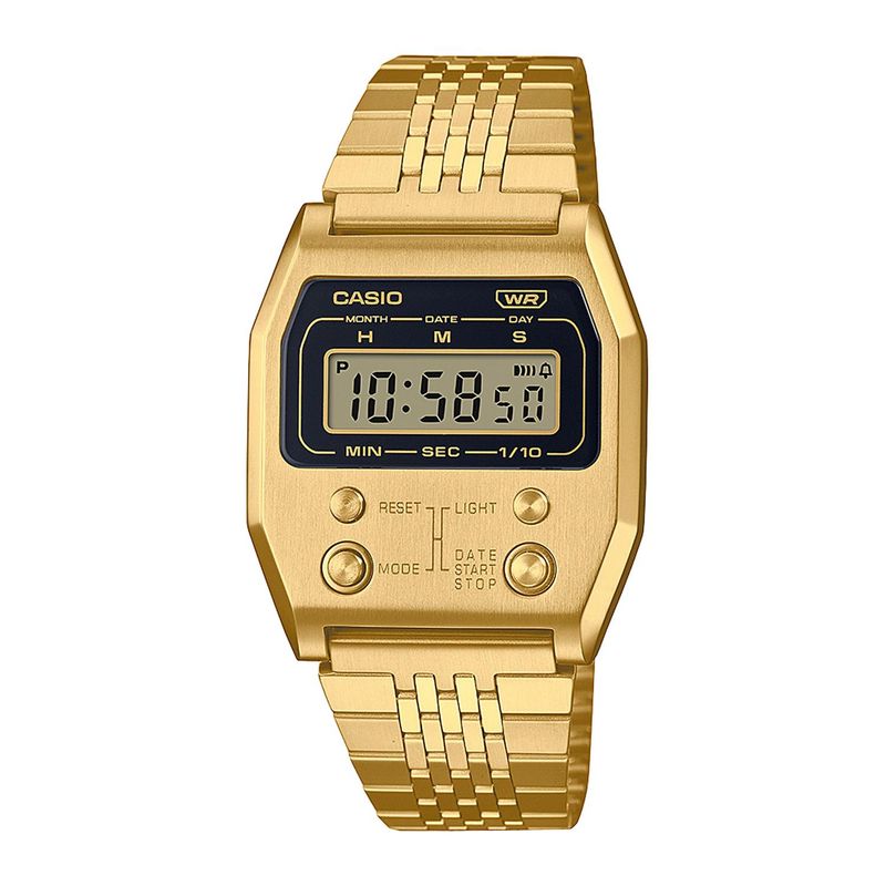 CASIO - Reloj CASIO A1100G-5DF Acero Unisex Dorado