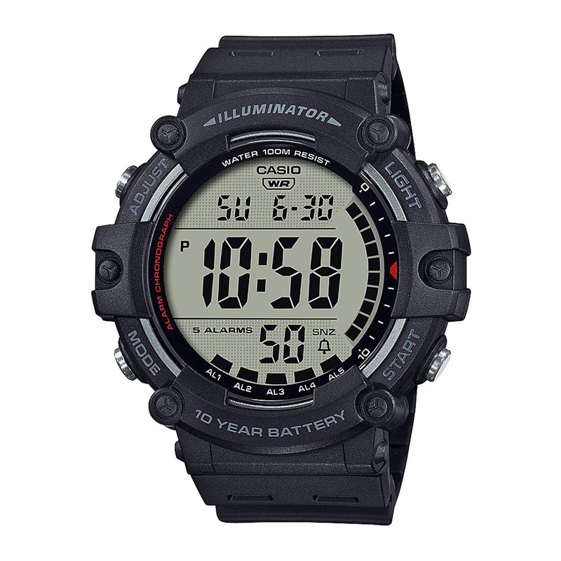CASIO - Reloj CASIO AE-1500WH-1AVDF Resina Juvenil Negro