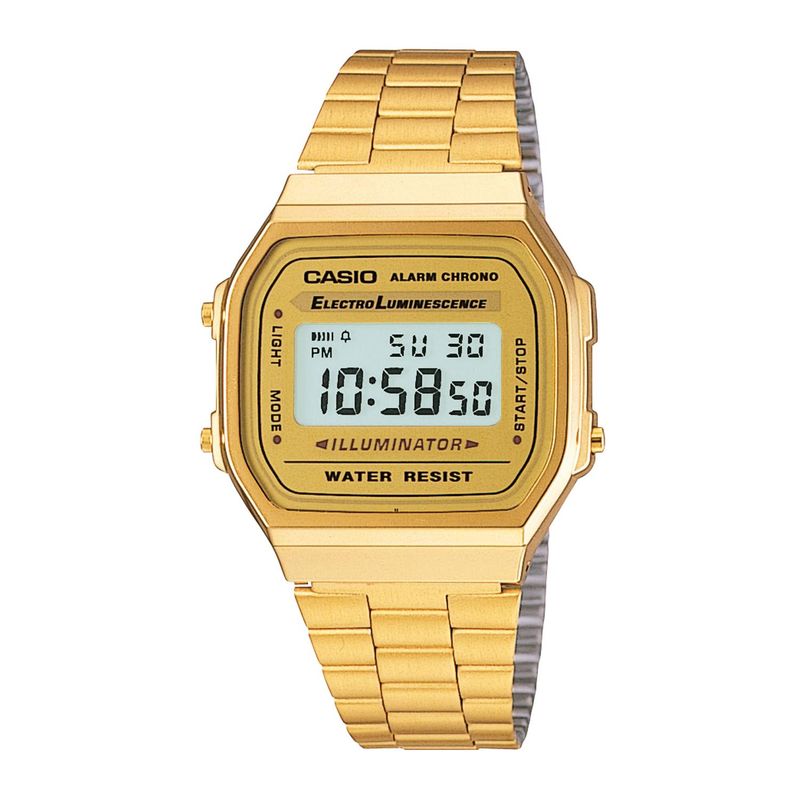CASIO - Reloj CASIO A168WG-9WDF Resina Mujer Dorado