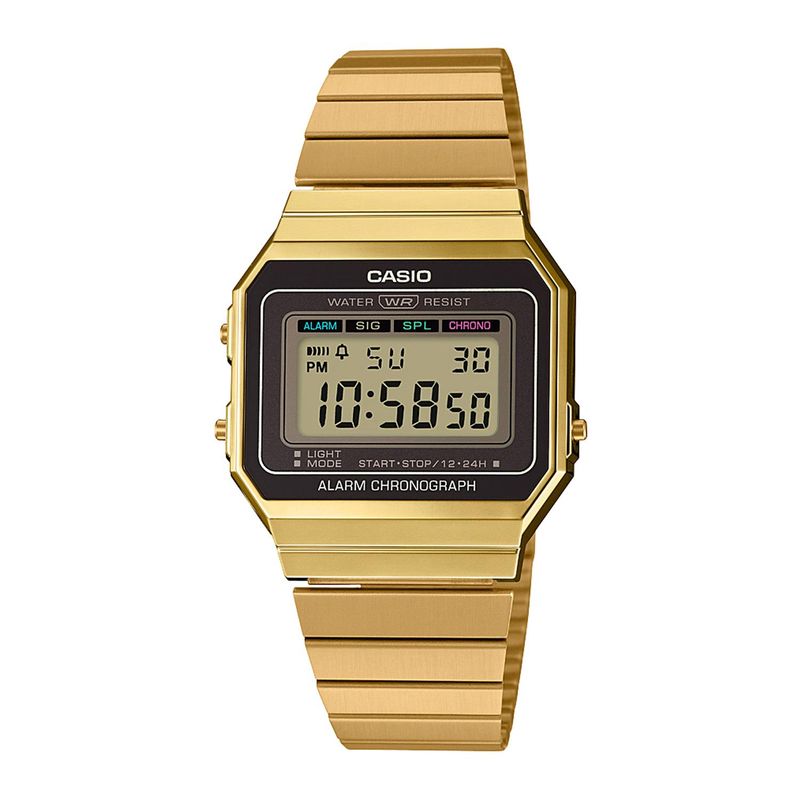 CASIO - Reloj CASIO A700WG-9ADF Resina Unisex Dorado