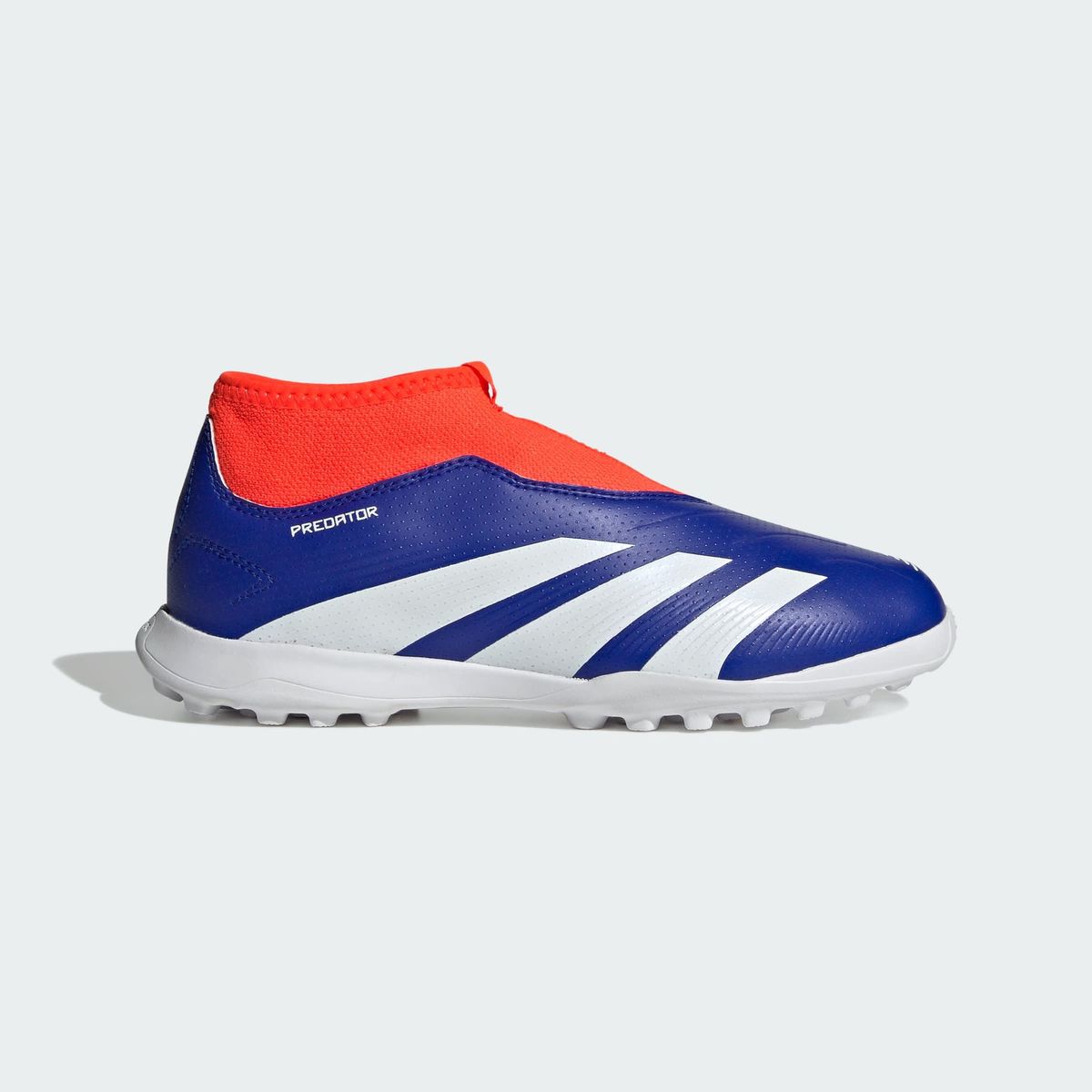 ADIDAS - Zapatos de Fútbol Predator League Sin Cordones Pasto Sintético Niños