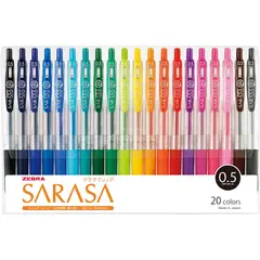 ZEBRA - Sarasa Clip 0.5 20 Colores
