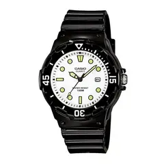 CASIO - Reloj LRW-200H-7E1VDF Resina Juvenil Negro