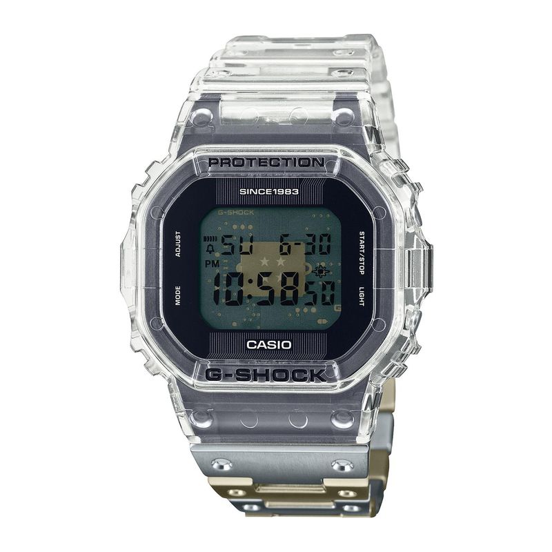 G-SHOCK - Reloj G-SHOCK DWE-5640RX-7DR Carbono/Resina Hombre Transparente