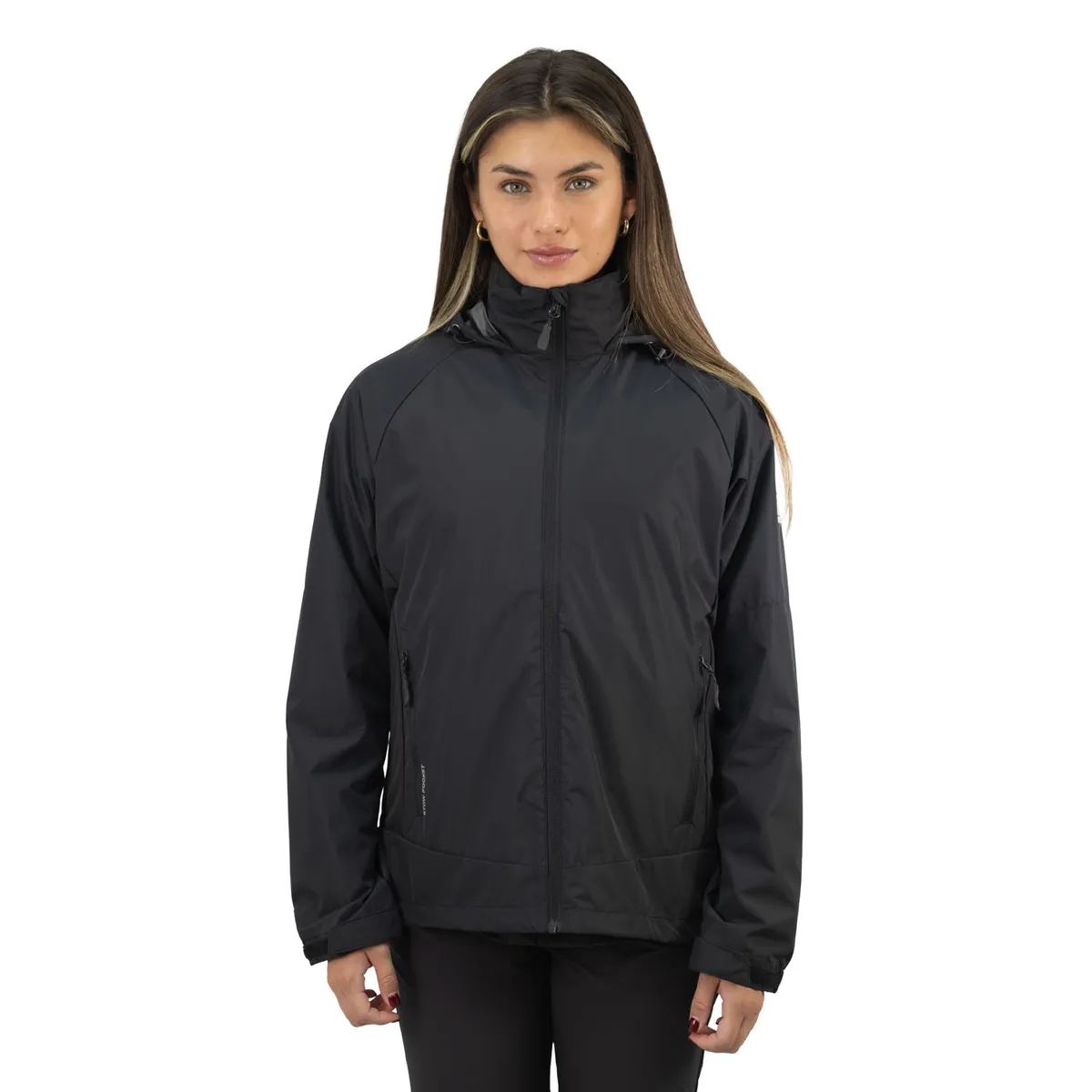HARDWORK - Cortaviento HW Vent Mujer Black