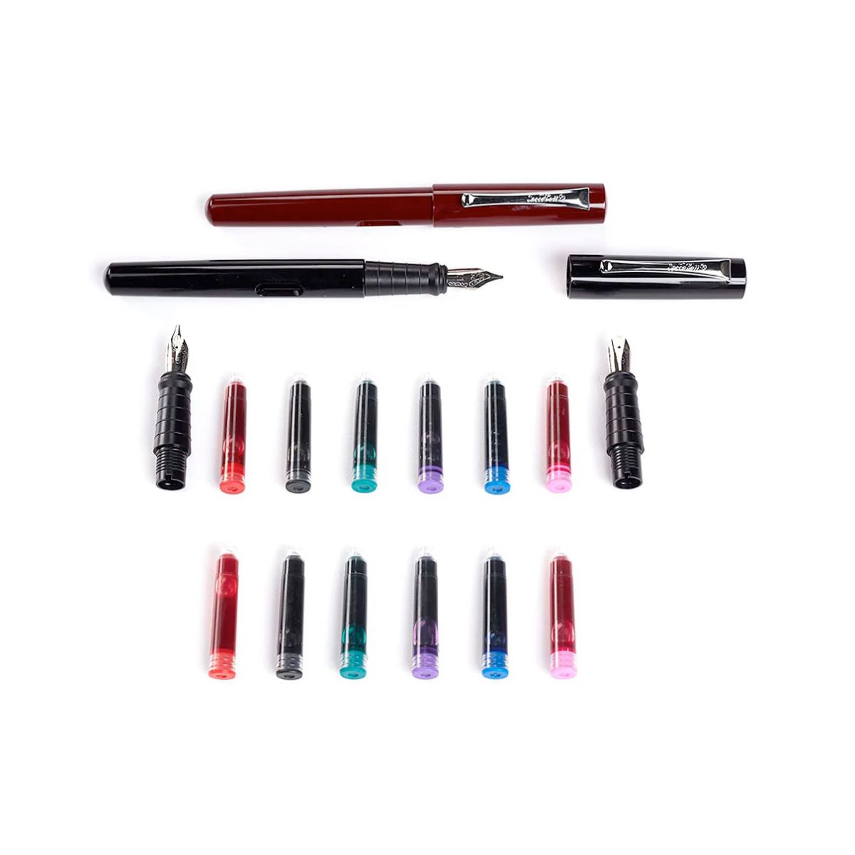 SPEEDBALL - Set Pluma Fuente Caligráfica Speedball 2 Plumas+ libro