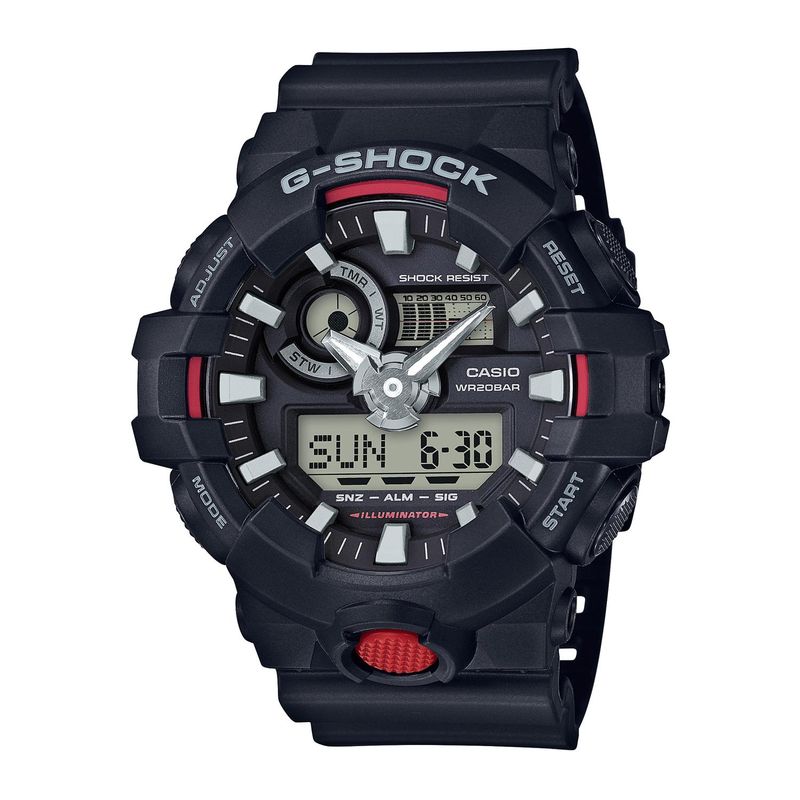 G-SHOCK - Reloj G-SHOCK GA-700-1ADR Resina Hombre Negro