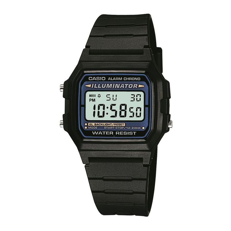 CASIO - Reloj CASIO F-105W-1ADF Resina Juvenil Negro