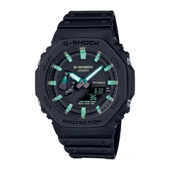 G-SHOCK - Reloj GA-2100RC-1ADR Carbono/Resina Hombre Negro