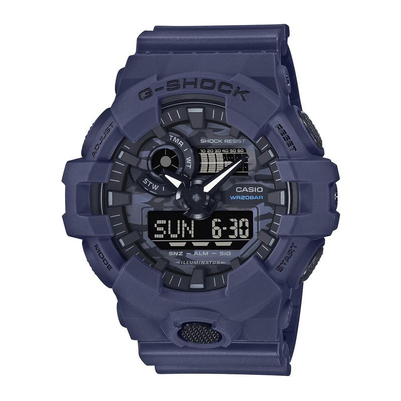 G-SHOCK - Reloj G-SHOCK GA-700CA-2ADR Resina Hombre Azul