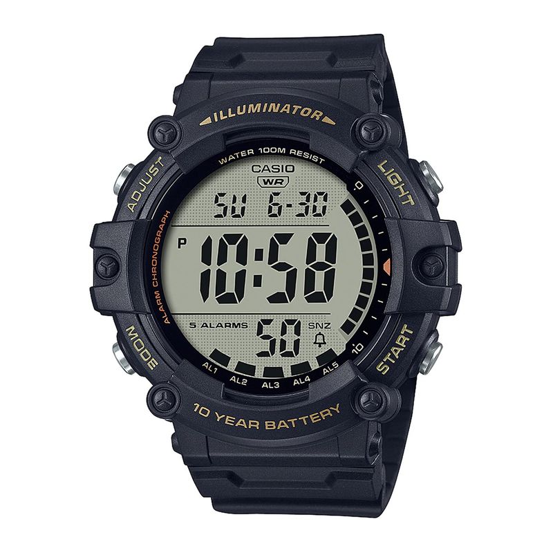 CASIO - Reloj CASIO AE-1500WHX-1AVDF Resina Juvenil Negro