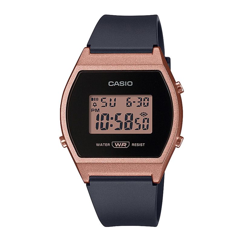 CASIO - Reloj CASIO LW-204-1ADF Resina Mujer Oro Rosa