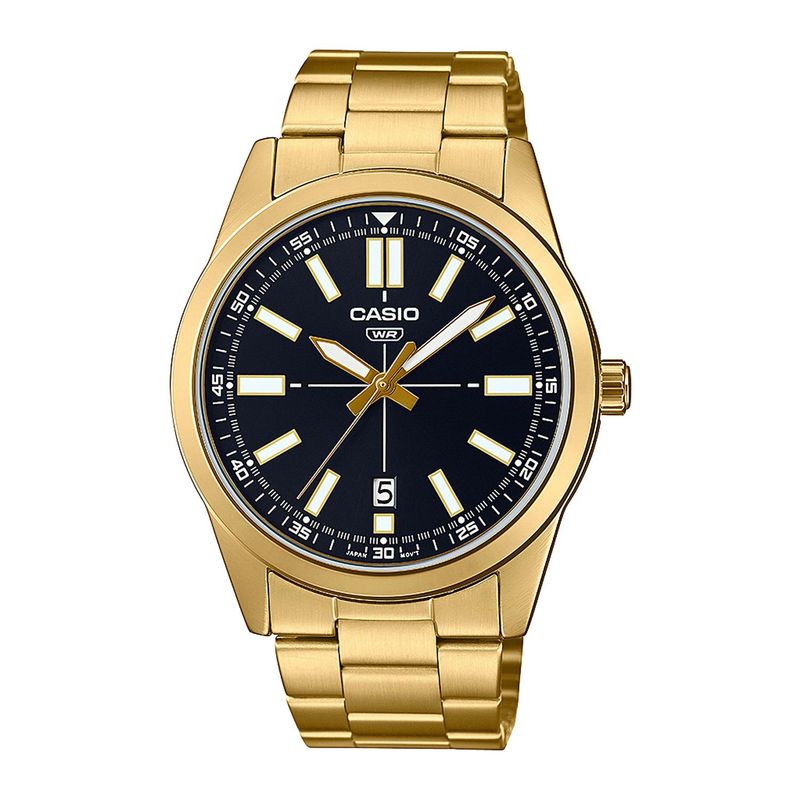 CASIO - Reloj CASIO MTP-VD02G-1EUDF Acero Hombre Dorado