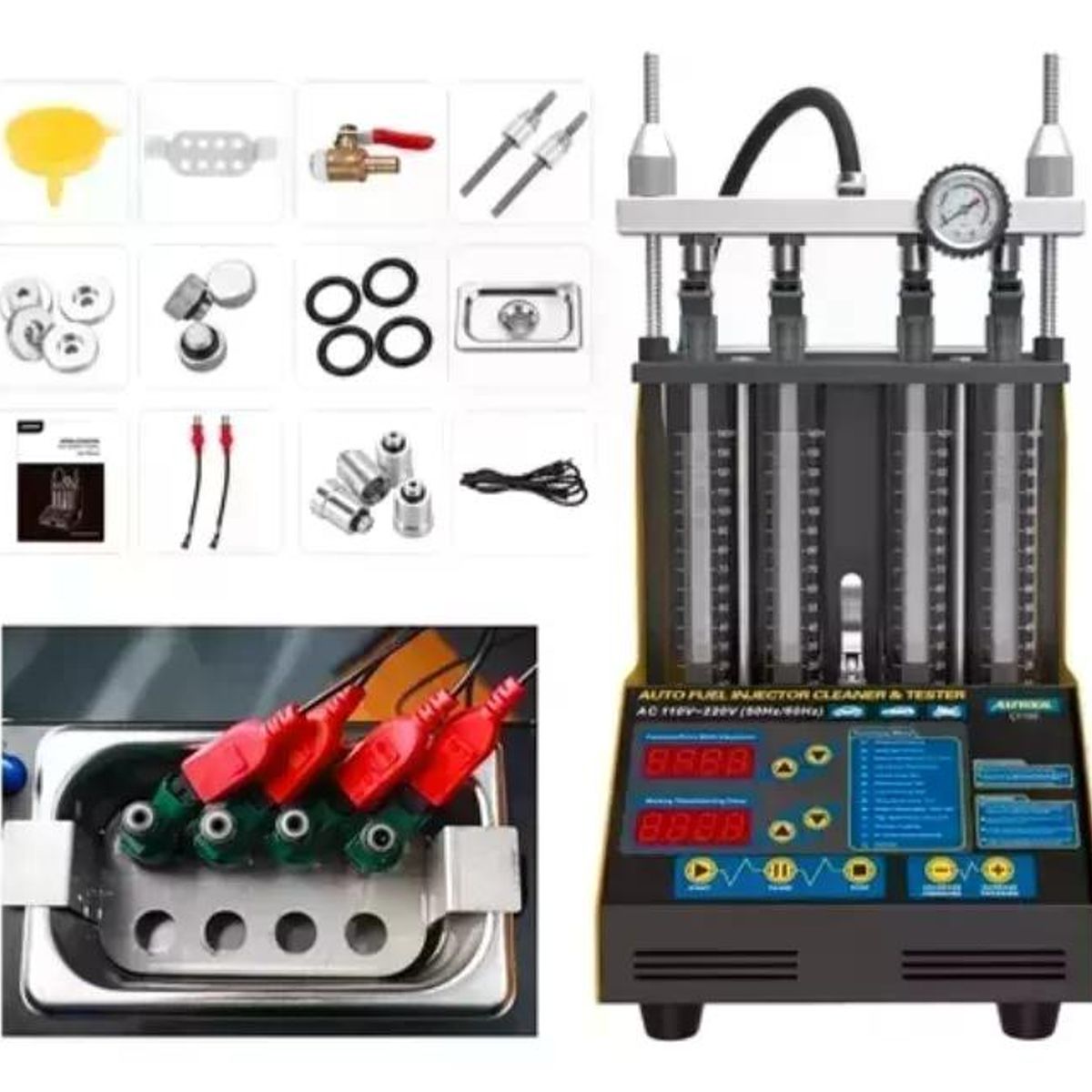 GENERICO - Ct150 Autool Limpiador Y Probador Ultrasónico De Inyectores