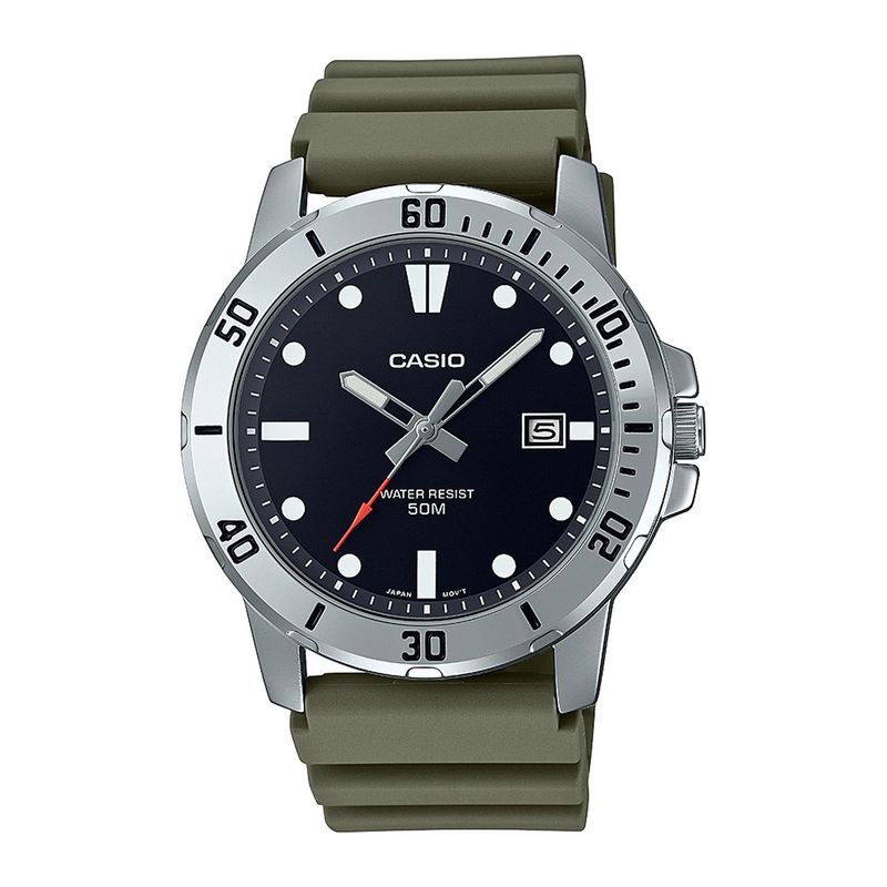 CASIO - Reloj CASIO MTP-VD01-3EVUDF Acero Hombre Plateado