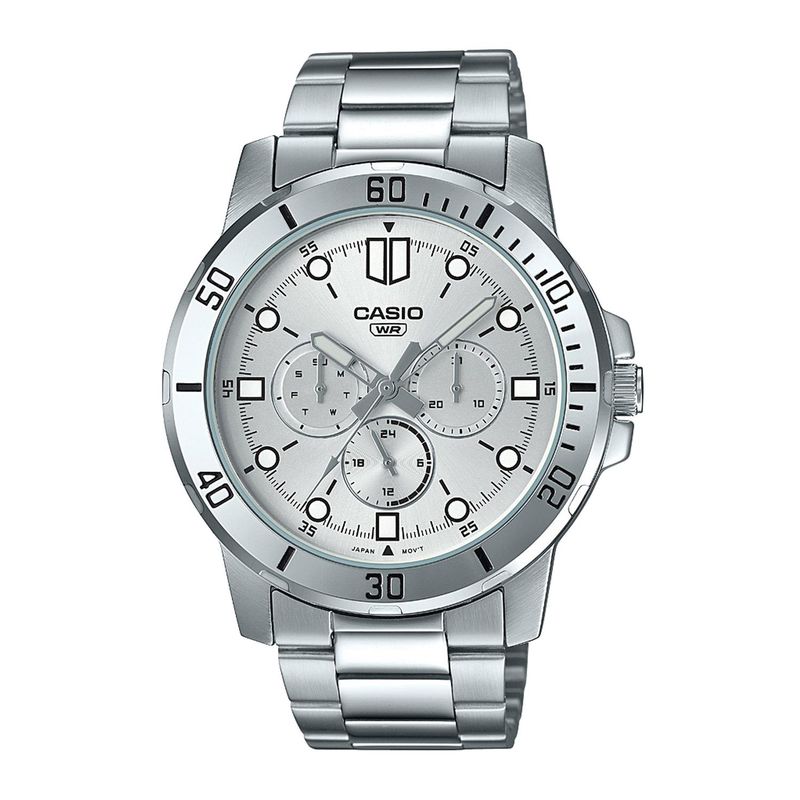 CASIO - Reloj CASIO MTP-VD300D-7EUDF Acero Hombre Plateado