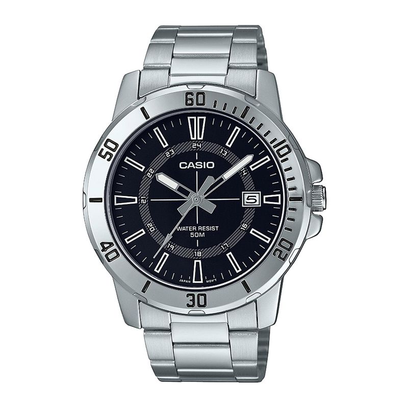 CASIO - Reloj CASIO MTP-VD01D-1CVUDF Acero Hombre Plateado