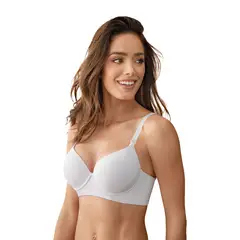 LEONISA - Sostén 71332 Realce Alto Blanco