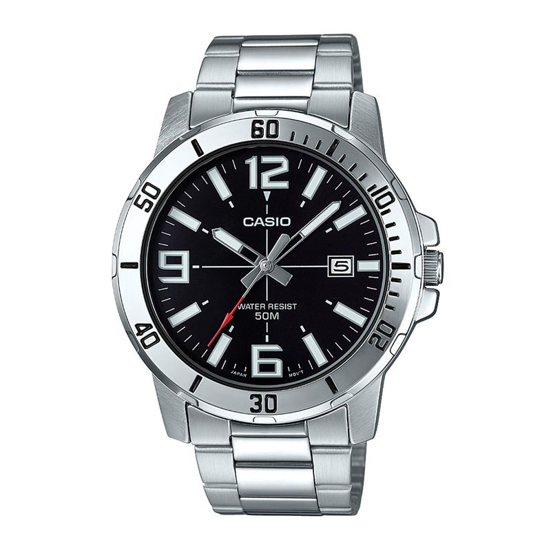 CASIO - Reloj CASIO MTP-VD01D-1BVUDF Acero Hombre Plateado