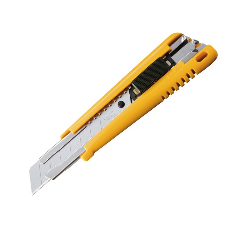 OLFA - Cuchillo Industrial EXL de 18 mm. con Seguro Automático
