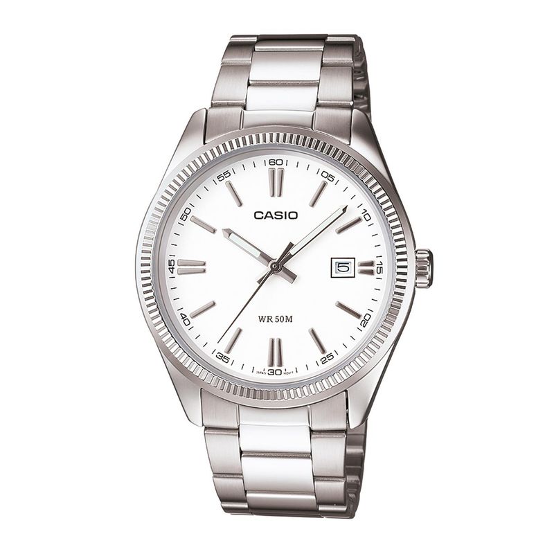 CASIO - Reloj CASIO MTP-1302D-7A1VDF Acero Hombre Plateado